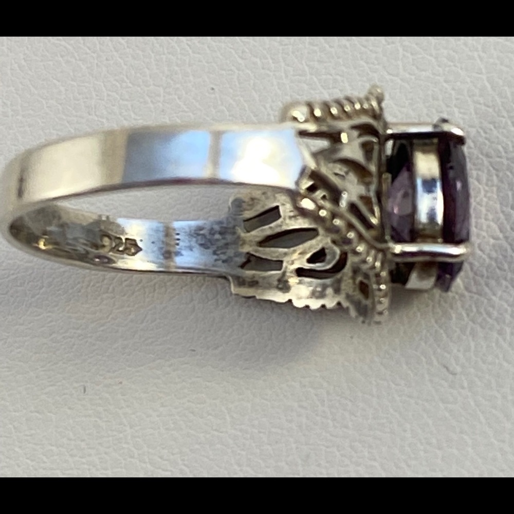 Chateau D’Argent 925 Silver Ring Size9.5 - Picture 5 of 16